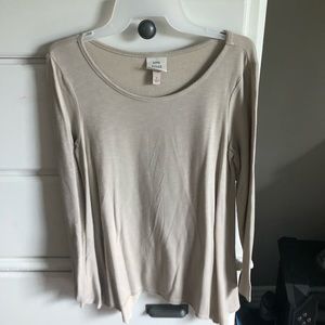 a long sleeve casual top